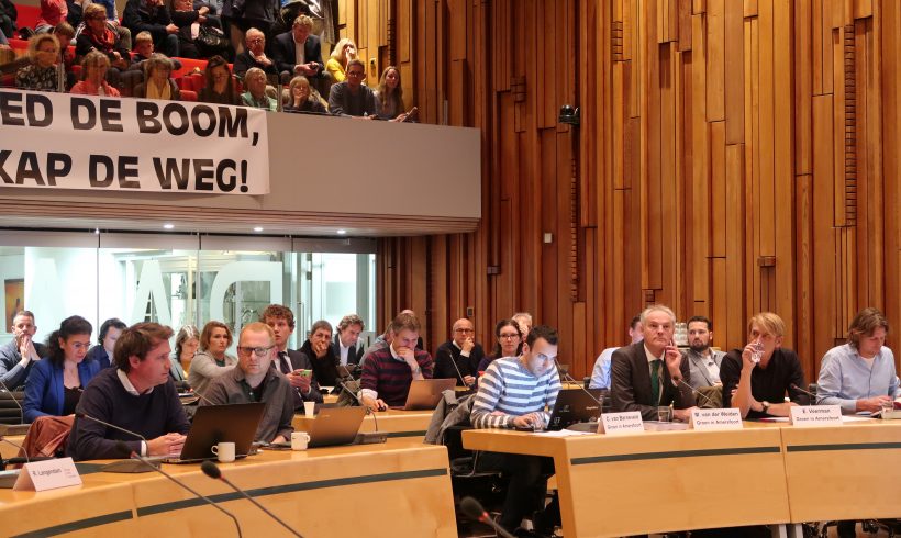 Reactie financiële stukken Westelijke Ontsluiting